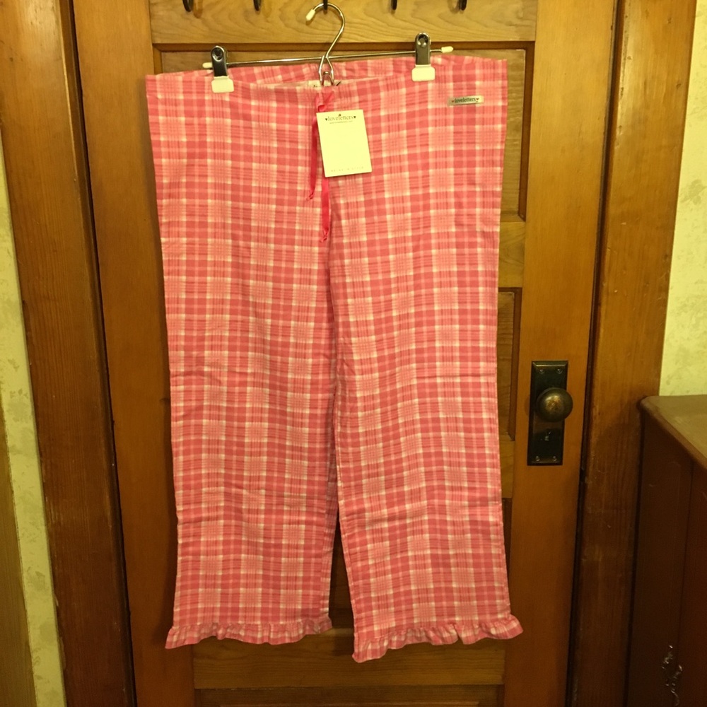 🆕 NWT Love Letters Inc Flannel Pajama Pants